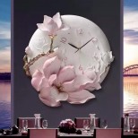Đồng hồ nghệ thuật hoa sen tinh khiết ZB045